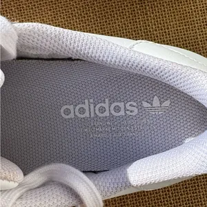 Adidas Superstar Triple White Sneakers Women’s 6.5 Leather Shell Toe thumbnail 8
