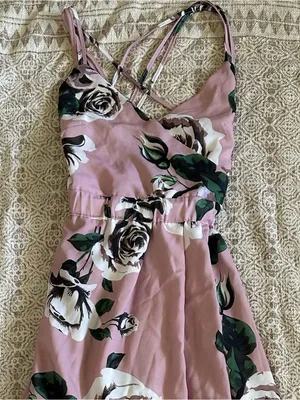 Zaya Collection Floral Crossback Cami Maxi Dress thumbnail 3