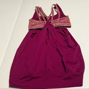 Lululemon‎ Athletica Nouveau Limits Tank Top Womens Size 4 Regal Plum Athletic thumbnail 6