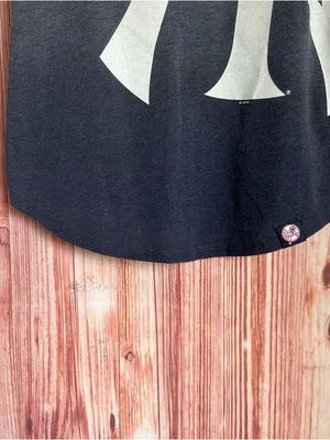 Nike Athletic Cut MLB New York Yankees Navy Ombre Gray Logo Tank Top Sz S thumbnail 5