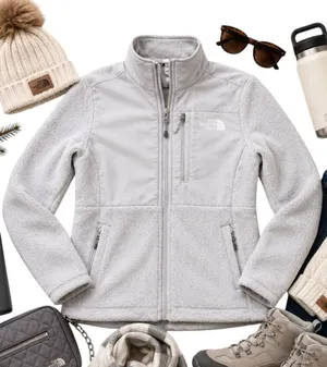 The North Face Hybrid Fleece Jacket Gray Full Zip Women’s Small Outdoor Gorpcore thumbnail 1