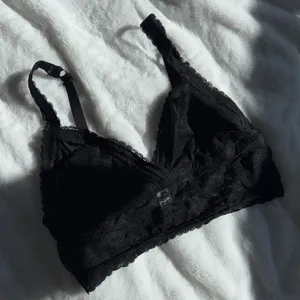 No Boundaries Black Lace Bralette No Padding NWOT Size XL thumbnail 2