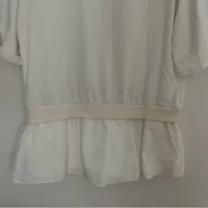 Free People Pullover Drop Waist Cotton Mini tunic shirt dress Size XS NEW thumbnail 9
