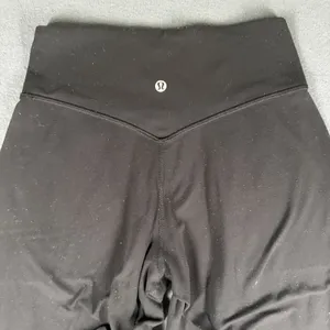 Lululemon Align Jogger Pants Women 4 Black High Rise Pockets Tapered Leg LW5DH6S thumbnail 8
