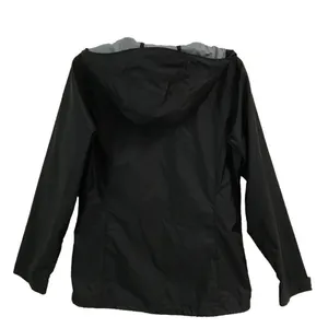 Columbia full zip black hooded windbreaker S‎ thumbnail 2