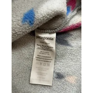 Patagonia Synchilla Snap-T Pullover Fleece Womens M Gray Print Lightweight thumbnail 6