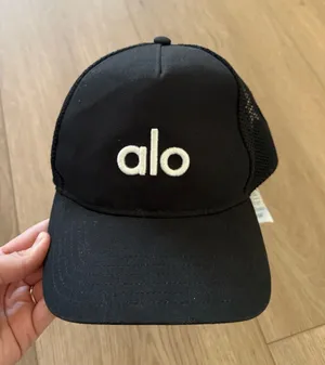 Alo Hat Yoga Black Trucker thumbnail 1