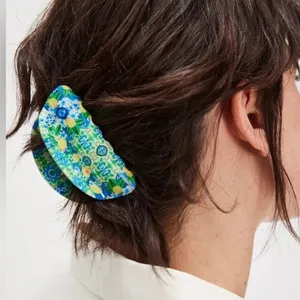 Free People Well Traveled Acrylic Hair Clip in Lemon Tree NWT thumbnail 2