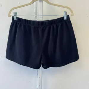 Roots Sweat Shorts Beaver Logo Pockets Cotton Blend Size Medium Athleisure thumbnail 2