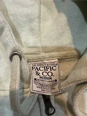 FT Lauderdale Floral Zip-Up Hoodie - Light Sage thumbnail 3