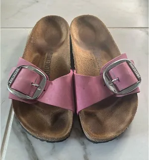 Birkenstock Madrid Big Buckle Sandals Pink 38 thumbnail 1