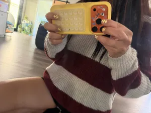 Madewell red and White Striped soft Knit Pullover Sweater thumbnail 6