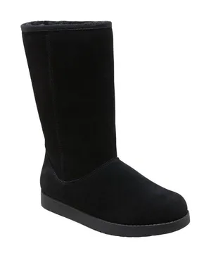 NWT Universal Thread Womens Sarah Suede Shearling Winter Boots 91467407 Black 6M thumbnail 1