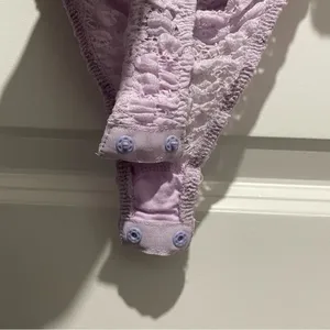 NWT Free People Lace Ruched Bodysuit thumbnail 6