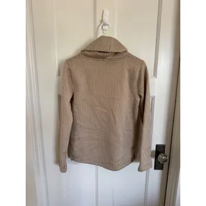 J.Crew Long-sleeve funnelneck pullover in Vintage Sandstone Dust size small thumbnail 9