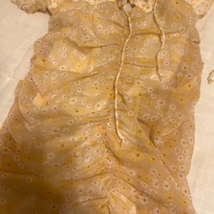 Free People Yellow Tessa dress thumbnail 2