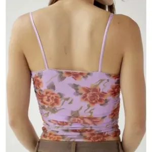Urban Outfitters Women's Uo Eva Ruched Cami In Pink XS thumbnail 2