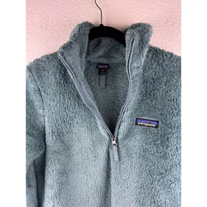 Patagonia XS Los Gatos Fleece Pullover Jacket 1/4 Zip Blue Cozy Layering‎ thumbnail 2