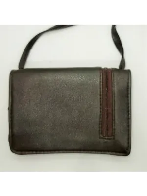 Leather Crossbody Travel Purse thumbnail 2