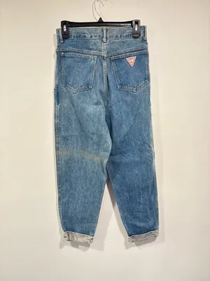 Vintage GUESS by Georges Marciano Two-Tone Jeans from the late 80s or early 90s. thumbnail 8