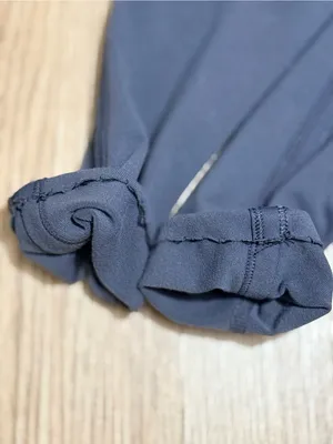 Lululemon Women's Size 4 Gray Ruched Full Zip Hoodie Jacket Heathered Panels thumbnail 7