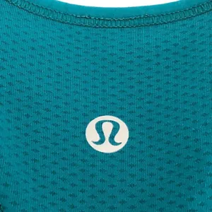 Green Lululemon Ebb to Train Bra Laguna Size 8 Sports Bra Crop Top thumbnail 6