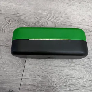 Kate Spade New York Green Black Hard Shell Glasses Case‎ Hello Sunshine Logo thumbnail 5