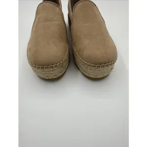 Circus by Sam Edelman Christina Slip‎ On Platform Espadrilles Brown Suede 9.5 thumbnail 2