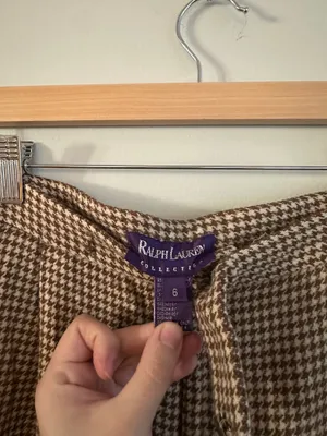 Polo Ralph Lauren Houndstooth Purple Label Trousers thumbnail 10
