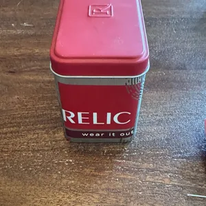 Relic Two-Tone Watch with Red Watch box Box EUC thumbnail 8