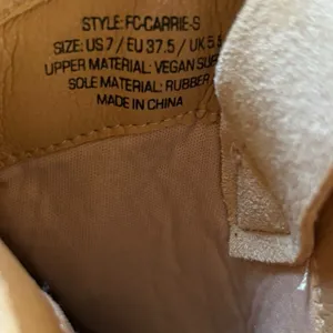 French Connection Carrie Boots Beige Western Vegan Suede Womens Size 7 thumbnail 7