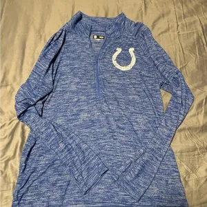 NFL Indianapolis Colts Team Apparel Quarter-Zip thumbnail 1