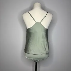 ASTR the Label- Green Cowl Neck Bodysuit thumbnail 2