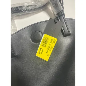 Un Billion Moeko Circle Tote Women OS Black Vegan Leather Minimalist Geometric thumbnail 4