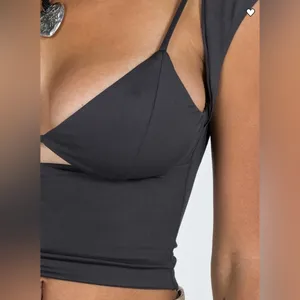 Princess Polly Bolden Top Black Sz 12 thumbnail 4