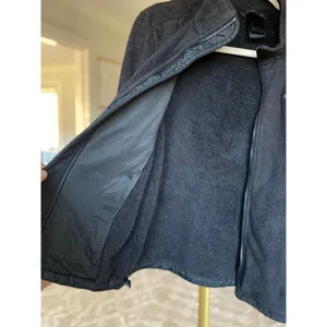 The North Face Fleece Jacket Full Zip Black Classic Outdoor Preppy Granola Hike thumbnail 4