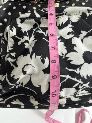 JuJuBe BFF Convertible Diaper Bag Backpack Black White Floral Polka Dot‎ Pad thumbnail 8