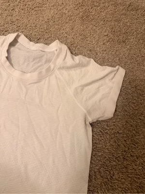lululemon athletica White Swiftly Tech Short Sleeve Women's Performance Tee thumbnail 8