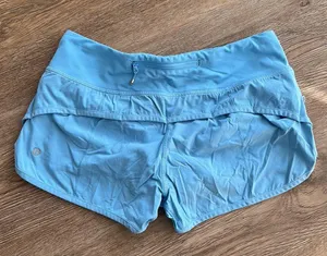 Light Blue Running Shorts thumbnail 2