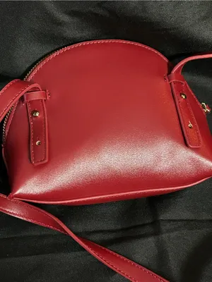 Forever 21 Women’s Red Crossbody Shoulder Tassel Bag thumbnail 2