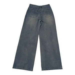 Cider Mid Rise Star Pattern Wide Leg Jeans Womens Small Denim Pants Streetwear thumbnail 3