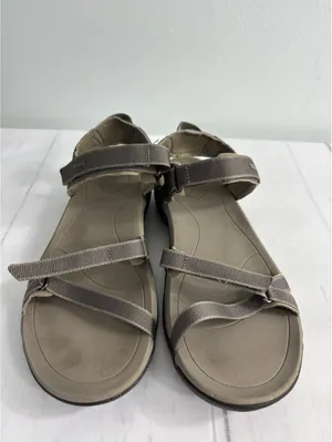 Teva Women's Verra Taupe Sandals Sz 10 Adjustable Straps Cushioned Footbed thumbnail 3