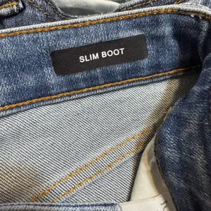 Judy Blue‎ Jeans Juniors 3/26 Blue High Rise Slim Boot Raw Hem Stretch Denim thumbnail 11