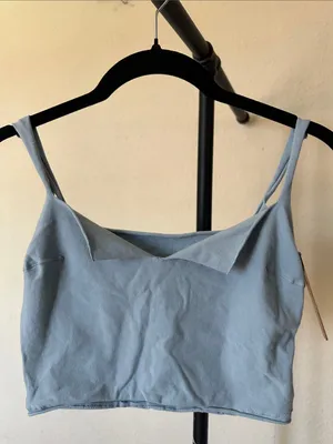 SKIMS NWT Raw Edge Slit Front Cropped Cami Size S thumbnail 3
