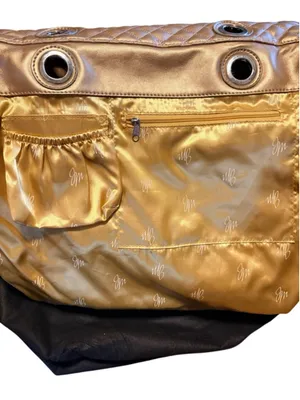 Joy Mangano Reversible Tote Bag One Size Silver and Gold thumbnail 3