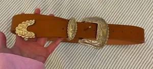 Western Brow Belt Brown Size M thumbnail 1