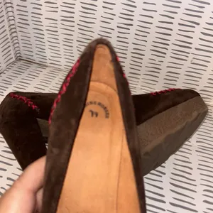 Anthropologie Holding Horses Heels Womens‎ 39 Platform Pump Brown Moc Toe Casual thumbnail 7