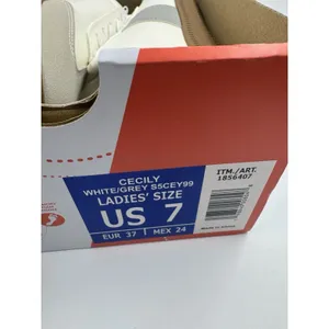 New J Sport Cecily Women’s Sneaker Suede White/Grey Low Top Shoes Size 7 US thumbnail 15