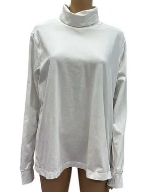 Cherokee White Long Sleeve Layering Turtleneck Cotton Spandex Blend Womens XXL thumbnail 1