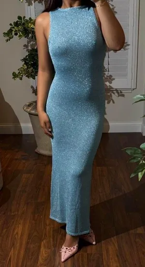 Princess Polly Tourista Maxi Dress Blue thumbnail 3